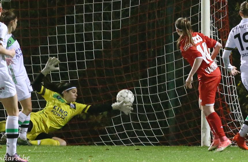 Victoire de nos filles 1-0 contre Louvain