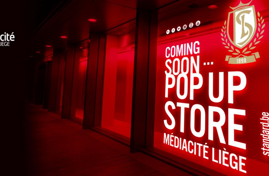 Opening van onze Pop-Up Store in de Médiacité van Luik