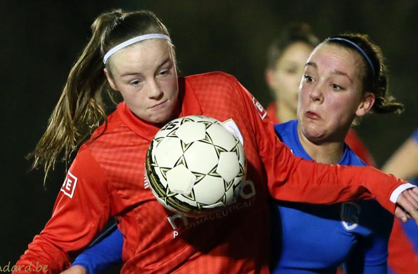 Partage 1-1 pour nos filles contre Genk