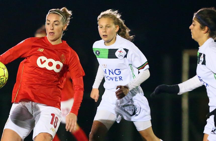 2-2 gelijkspel voor onze vrouwen in Leuven