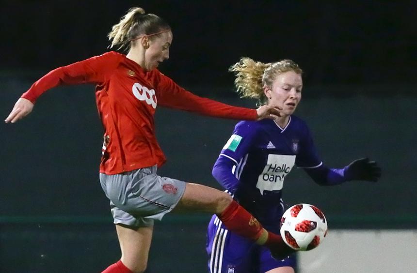 Défaite 1-0 de nos filles à Anderlecht