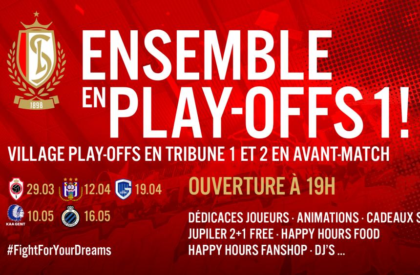 Villages Play-Offs en tribune 1 et tribune 2 !