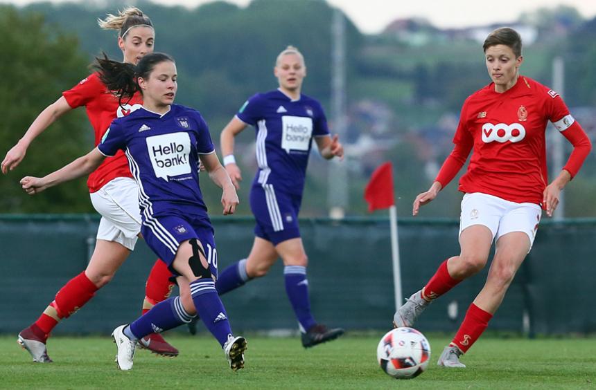 Défaite de nos filles 3-1 à Anderlecht