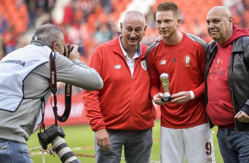 Trofee van de topschutter voor Renaud EMOND