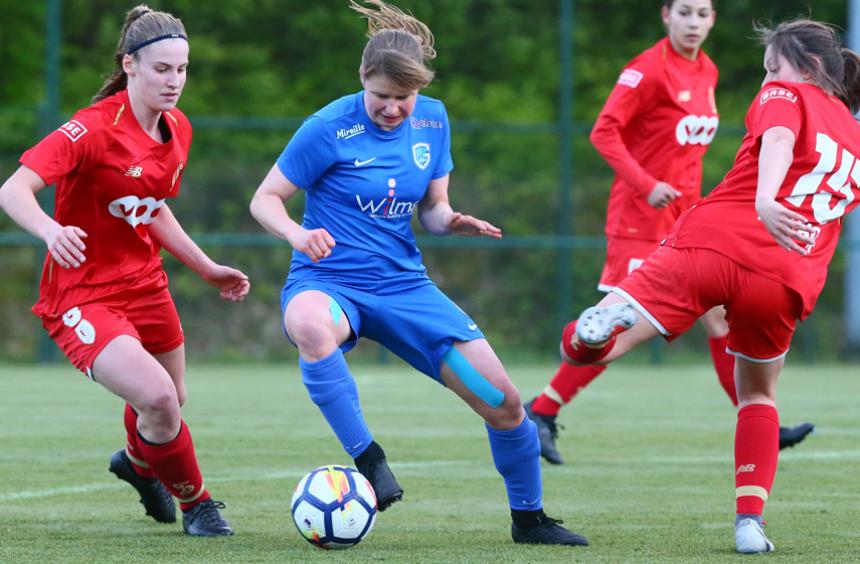 Défaite de nos filles 2-0 à Genk