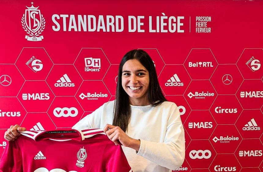 Julie MARQUES ABREU rejoint le Standard Femina