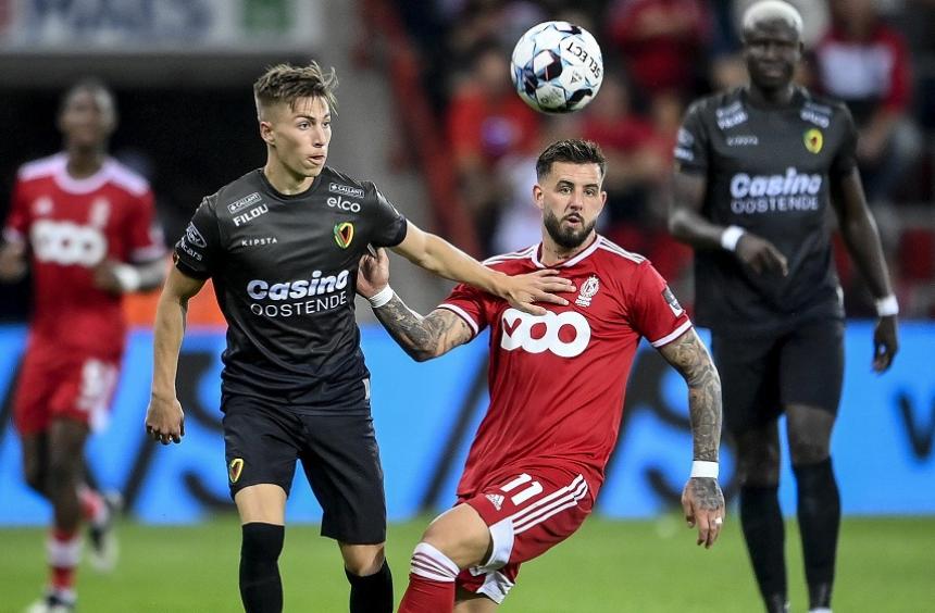 Point infos KV Oostende - Standard de Liège