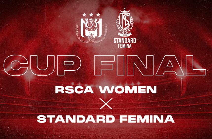 Venez supporter le Standard Femina en Finale de Coupe !