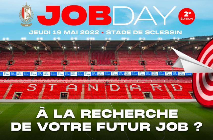 Job Day in het stadion van Sclessin