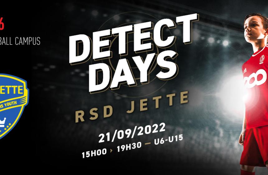 Detect day au RSD Jette le 21 septembre