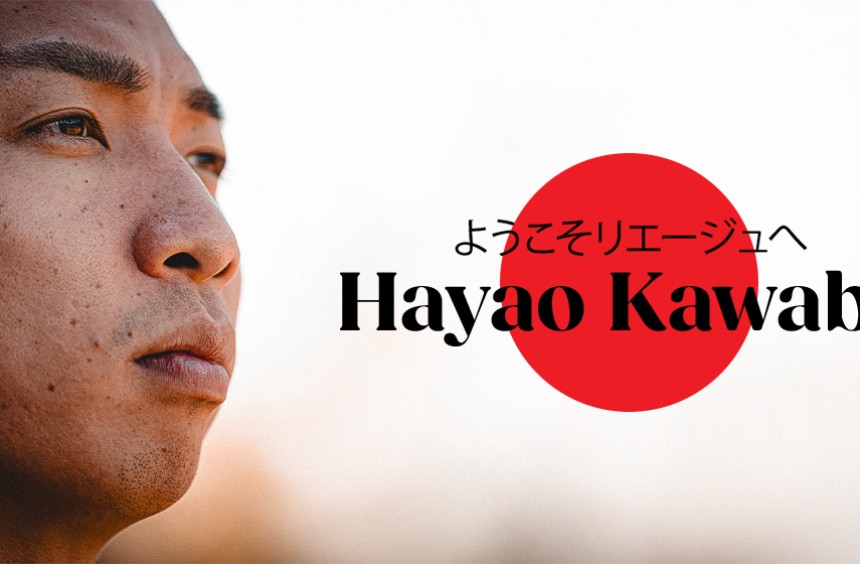 Hayao KAWABE tekent bij Standard