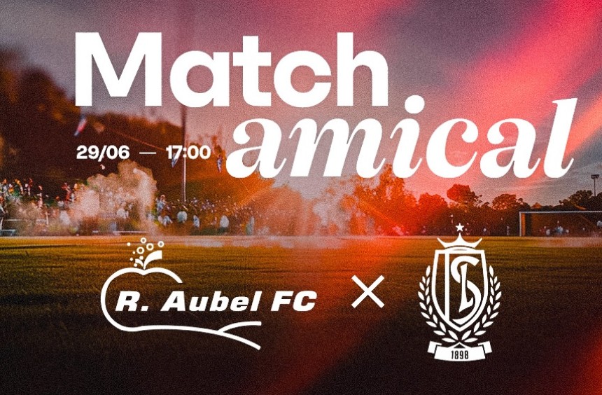 Premier match amical à Aubel