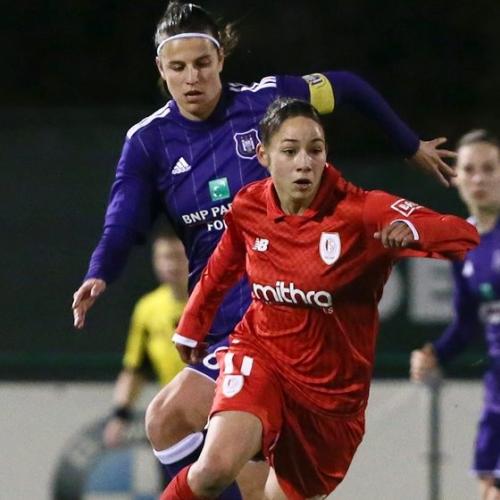4-0 nederlaag van onze meisjes tegen Anderlecht