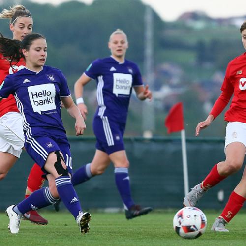 3-1 nederlaag van onze vrouwen in Anderlecht