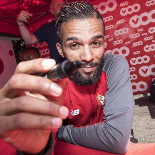 Fan Day 2019 : Verdeling van de spelers voor de handtekeningen