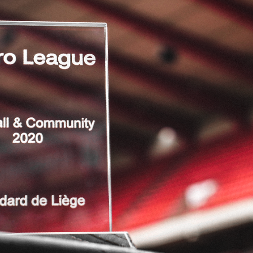 Le Standard de Liège a de nouveau reçu le label Pro League Football & Community