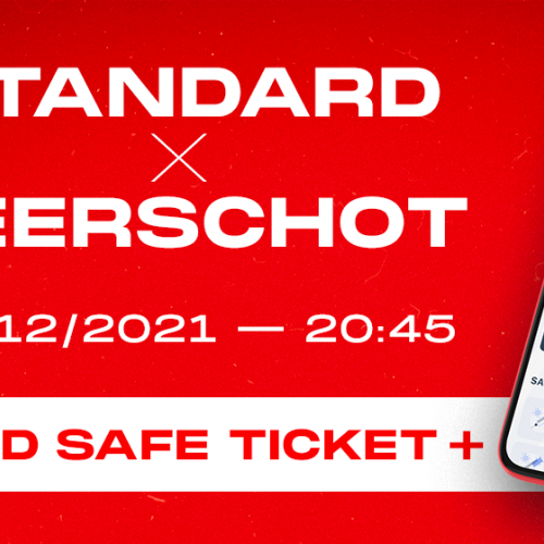 Standard - Beerschot (1/8 Croky Cup) : Ticketing en Covid Safe Ticket +