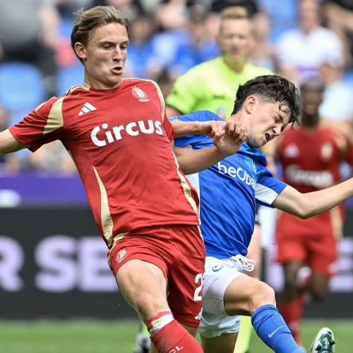 KRC Genk - Standard de Liège in de 1/8e finale van de Croky Cup